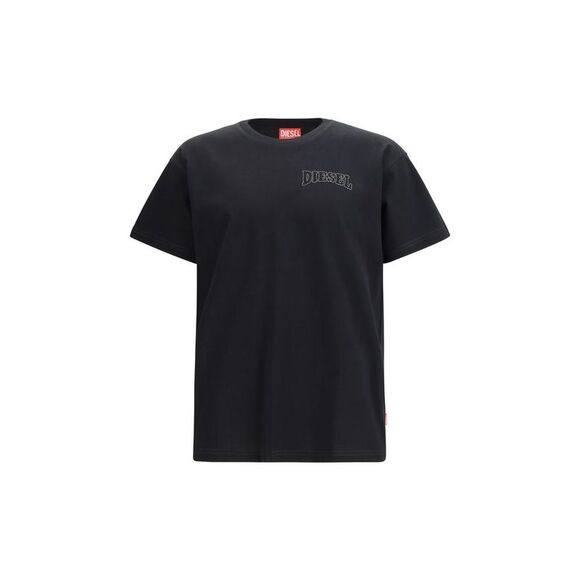 Diesel Black Cotton Men's T-Shirt